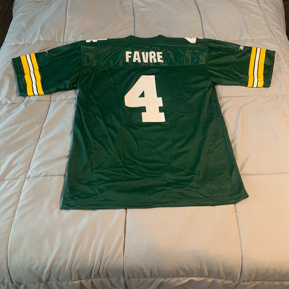 Brett Favre Reversible Green Bay Packers Jersey Reebok 52